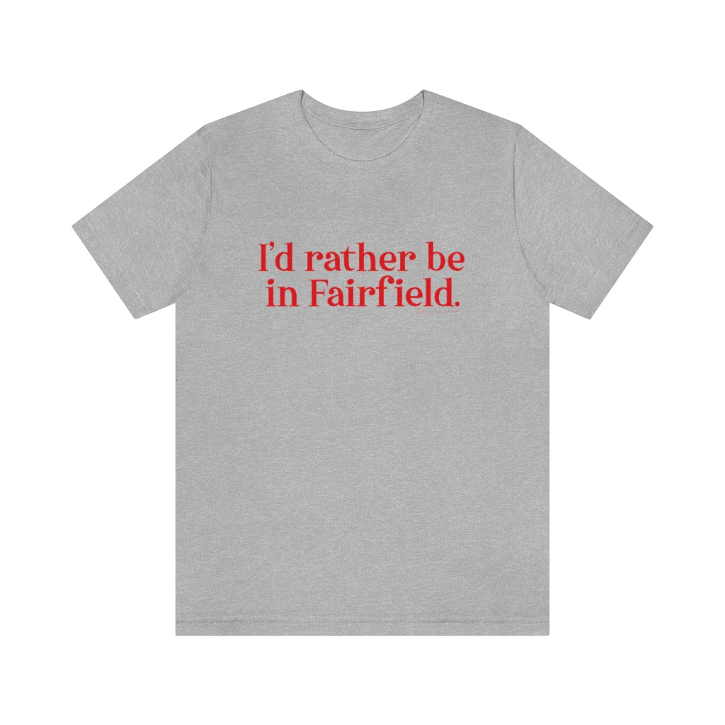 I'd rather be in Fairfield travel mug, hoodies, sweatshirts, shirts, home gifts and apparel. Unless noted proceeds go to help grow Finding Fairfield and Finding Connecticut's brand. Free shipping on all products.