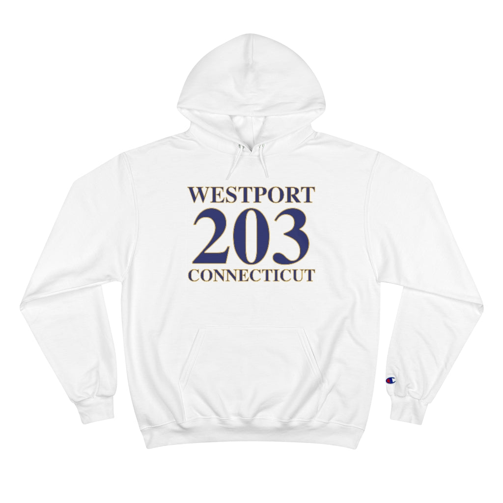 Westport 203 Connecticut Champion Hoodie