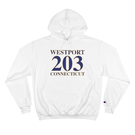 Westport 203 Connecticut Champion Hoodie