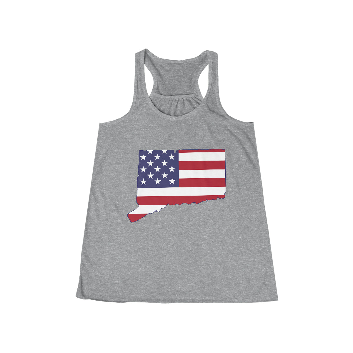 connecticut american flag tank top shirt