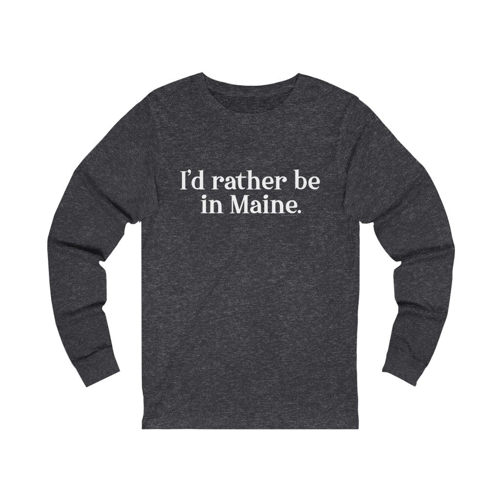 I'd rather be in Maine travel mug, hoodies, sweatshirts, shirts, home gifts and apparel. Unless noted proceeds go to help grow Finding New England brand. Free shipping on all products.