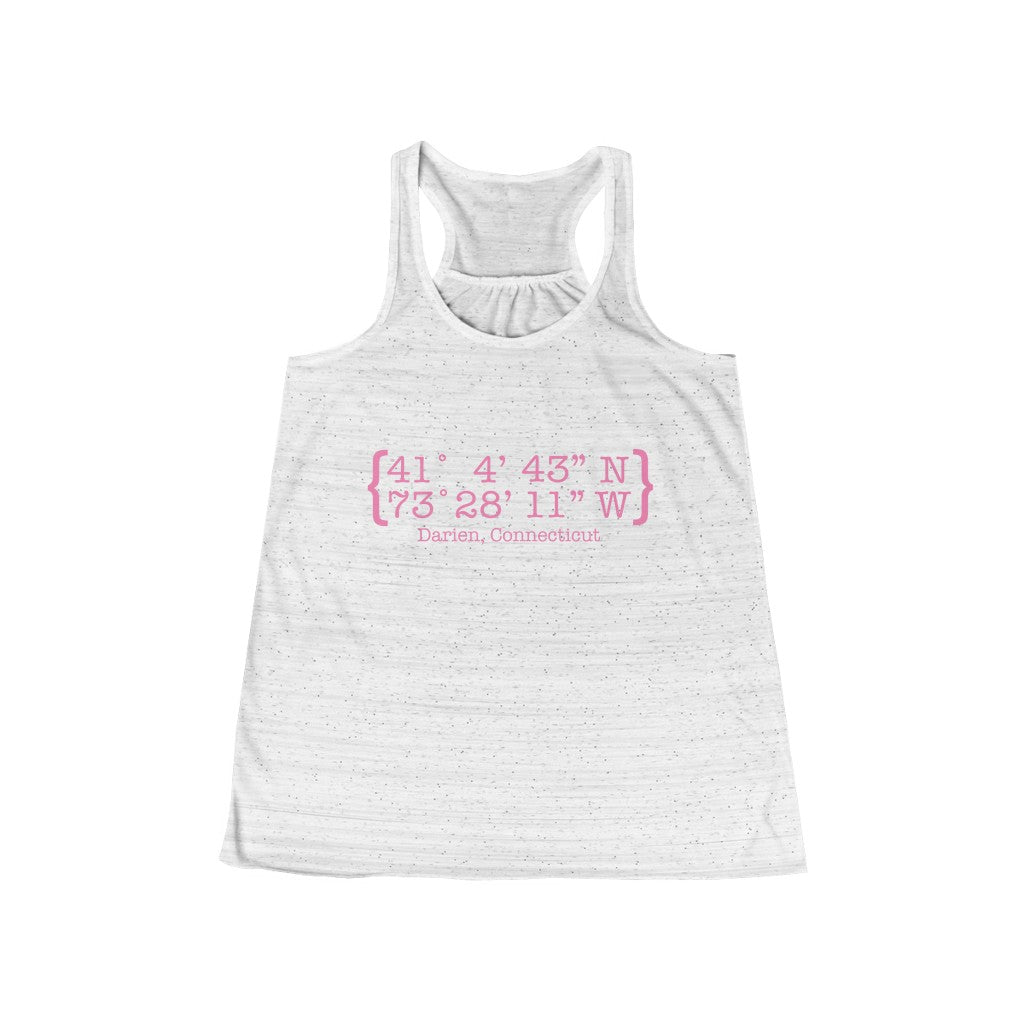 darien ct / connecticut womens tank top shirt