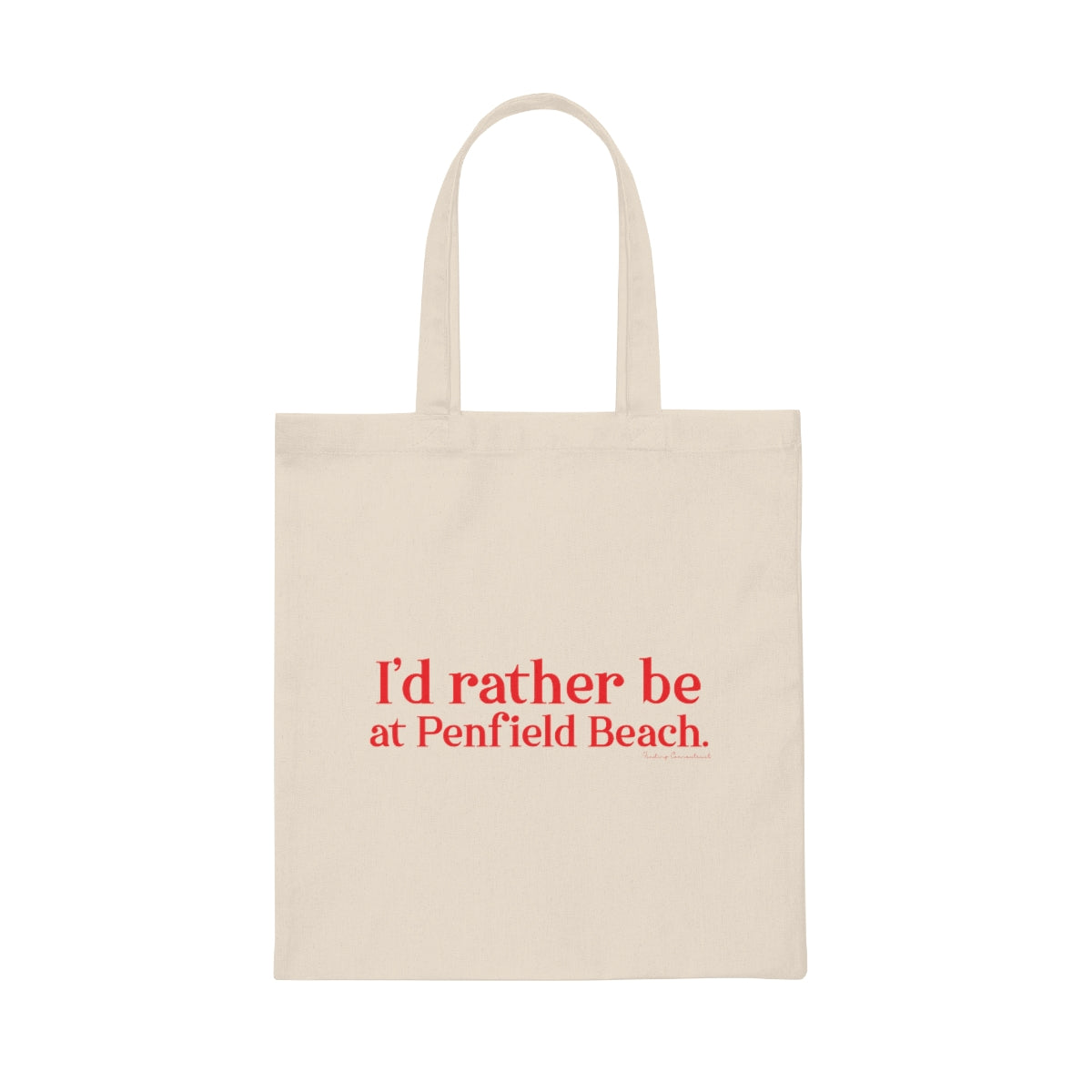Penfield beach fairfield ct / connecticut tote bag