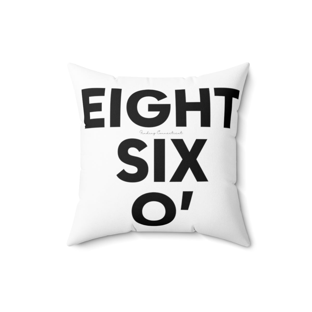 eight six oh / ct / connecticut / 860 pilllow and home decor