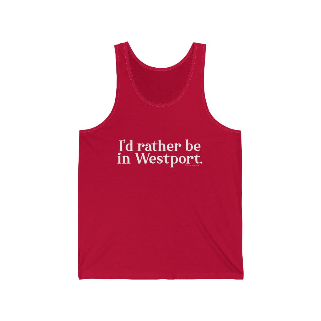 westport ct / connecticut unisex tank top shirt