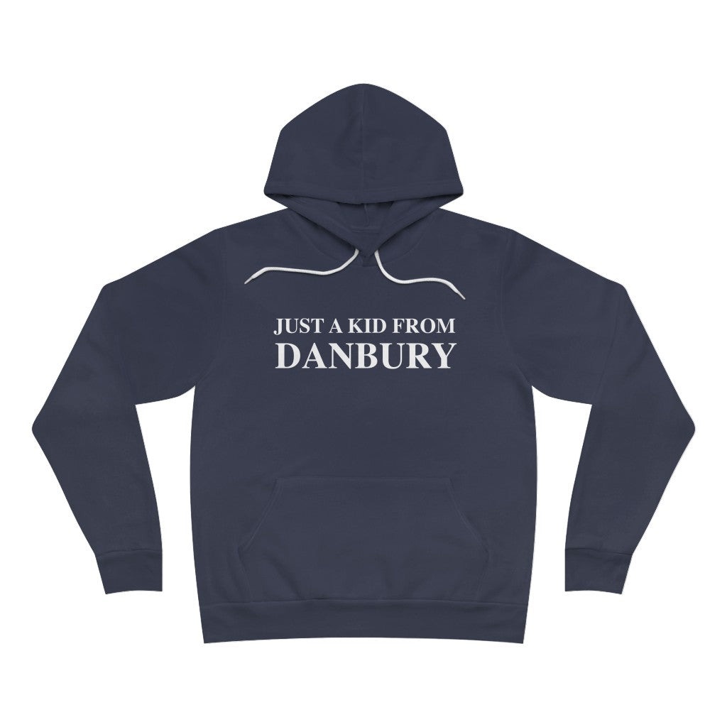 just a kid from danbury unisex hooded sweatshirt hoodie