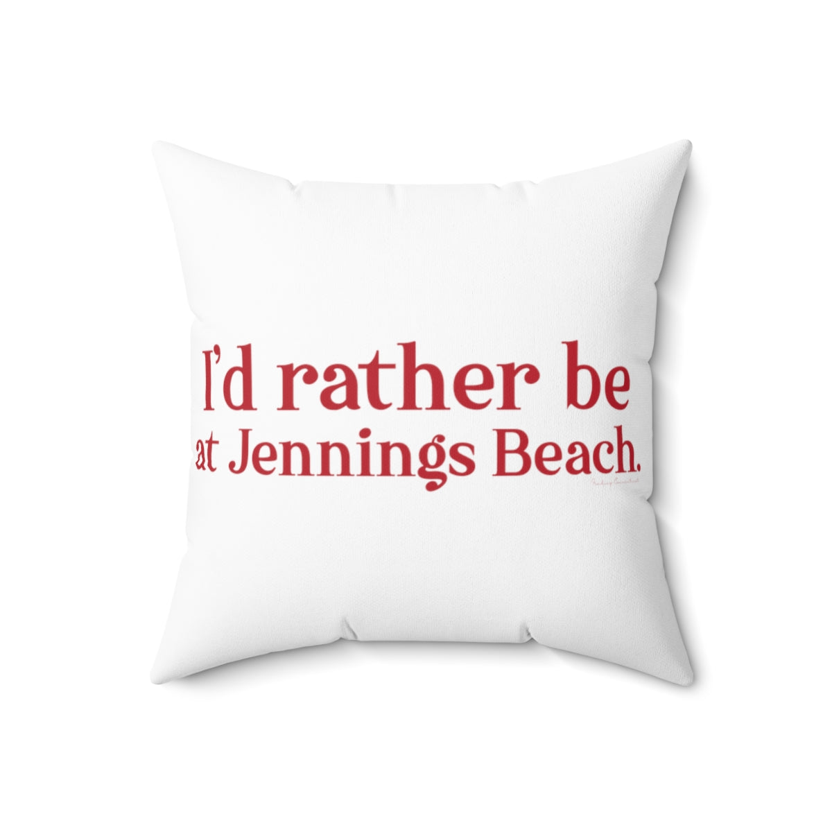 jennings beach fairfield ct / connecticut pillow and home decor