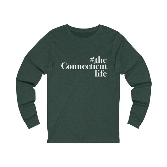 ct / connecticut unisex long sleeve tee shirt
