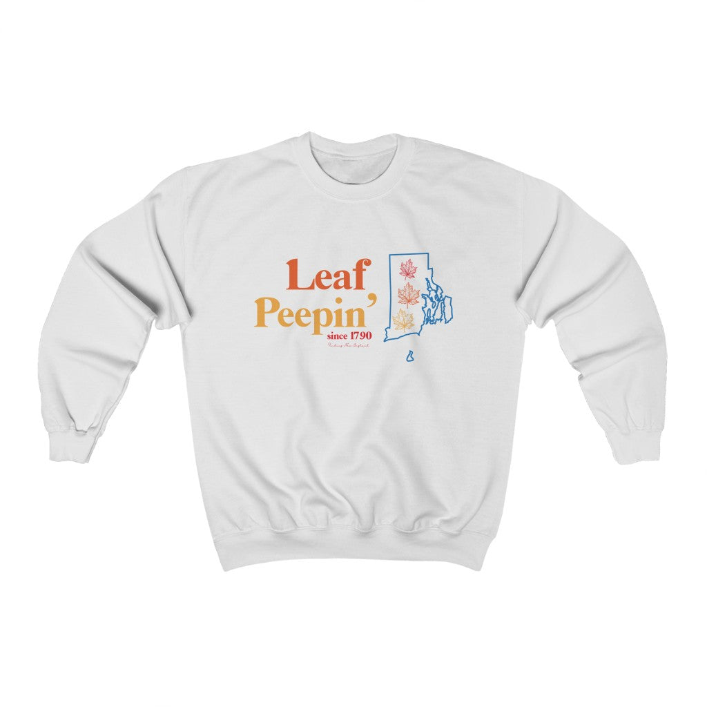 Leaf Peepin’ Rhode Island Show your love for the fall season with this Leaf Peepin' Rhode Island collection. From the traveler to the local, this collection is inspired for anyone who loves the crisp air and colorful autumn season. Proceeds of this collection go to help grow Finding New England's brand.