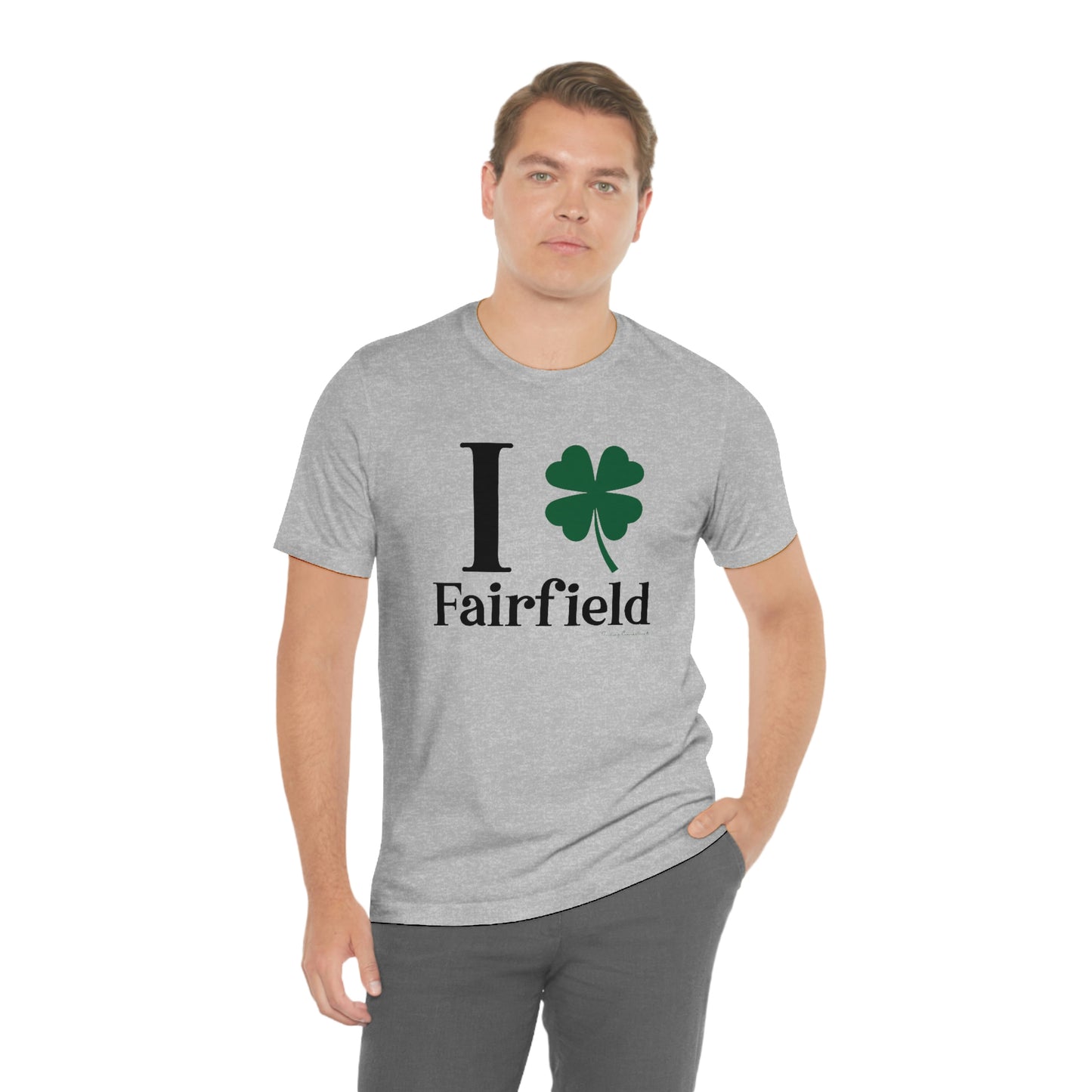 I Clover Fairfield Unisex Jersey Short Sleeve T-Shirt