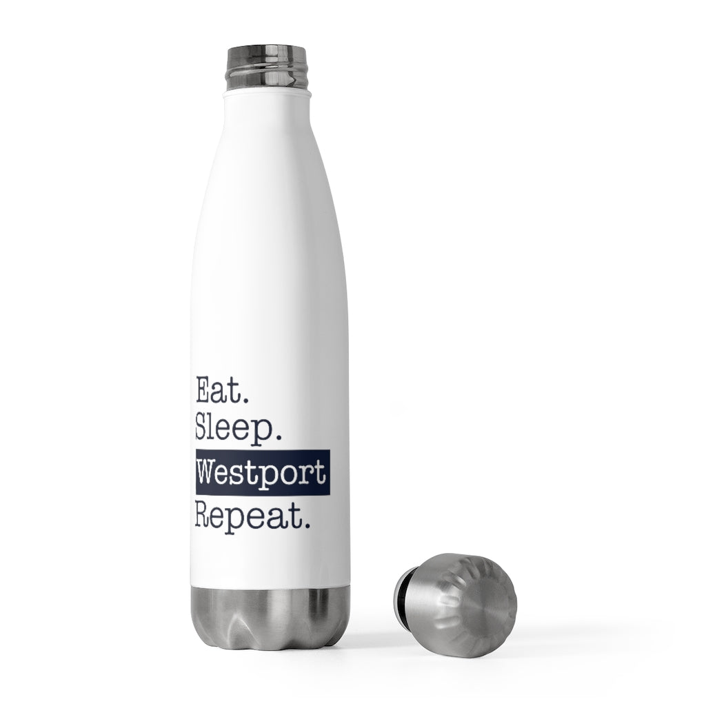 Eat. Sleep. Westport. Repeat. Water bottles, tumblers, mugs, travel mugs, apparel and gifts Westport, Connecticut. Unless noted sales goes to helps grow Finding Westport's website. Free shipping on all products.