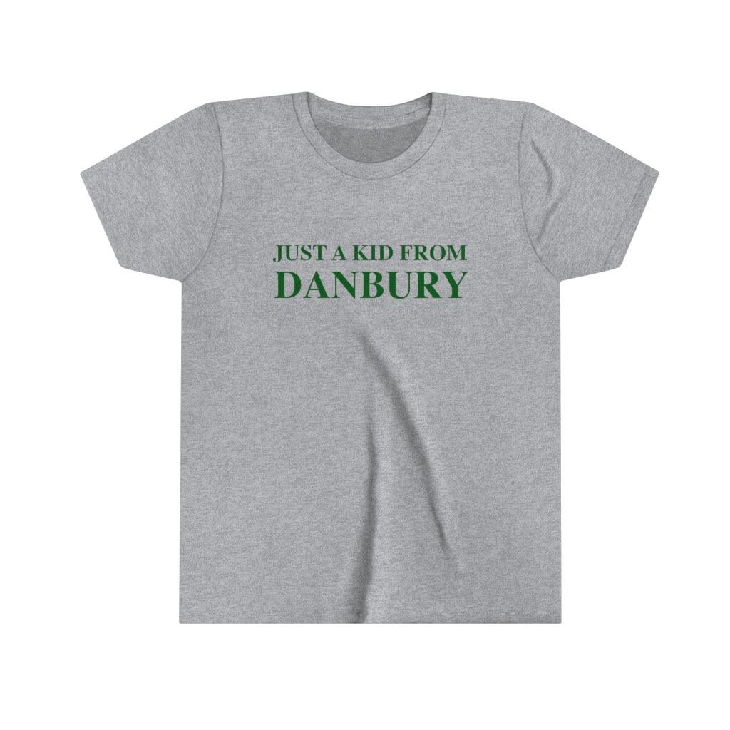just a kid from danbury tee shirt
