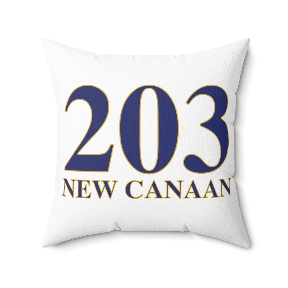 New Canaan 203 Connecticut Sherpa Fleece Blanket The 203 New Canaan Collection. Show off New Canaan and Connecticut at the same time. Colors were inspired by the Connecticut state flag. Proceeds help build Finding New Canaan and Finding Connecticut's brand.