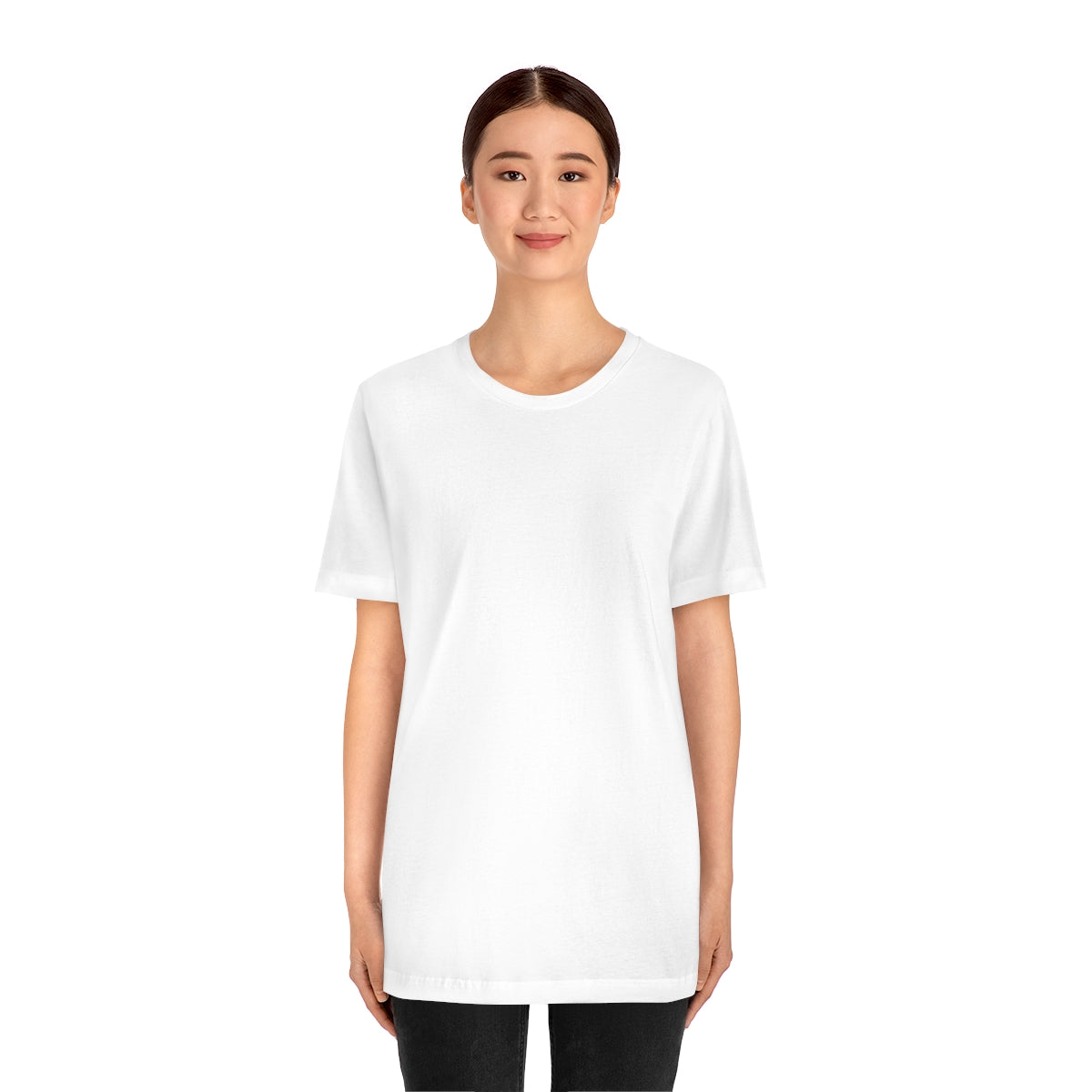 Connecticut Flag (back) Unisex Jersey Short Sleeve Tee