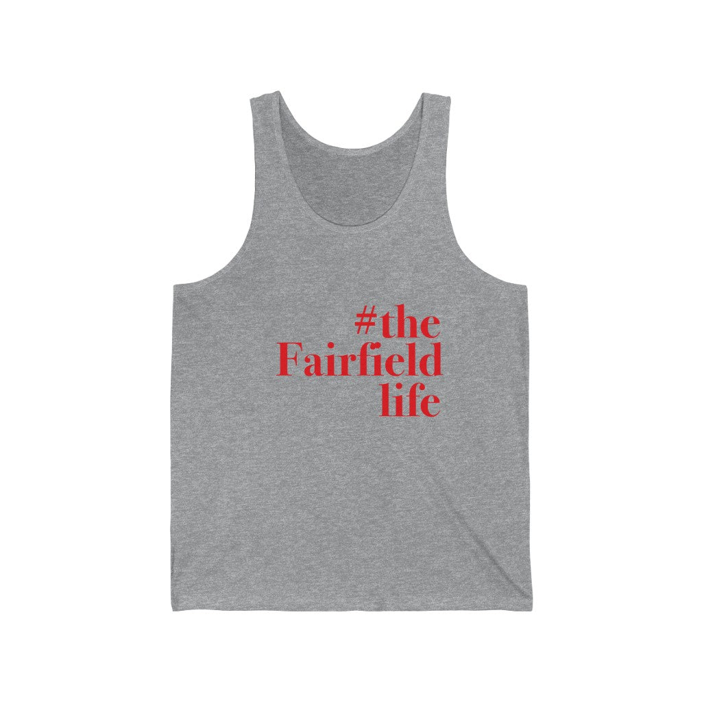 fairfield ct / connecticut. unisex tank top shirt