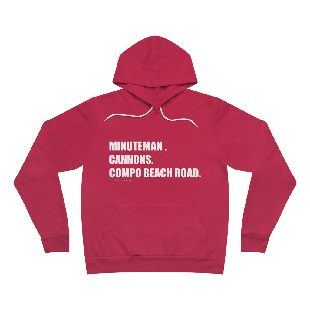 Minuteman. Cannons. Compo Beach Road. Unisex Heavy Blend Crewneck Sweatshirt How do you say Westport without saying Westport? Westport, Connecticut is filled with unique aspects. Each providing different elements that make up the town from historic to modern traditions. Minuteman. Cannons. Compo Beach Road. You know its Westport. Proceeds of this collection goes to help build Finding Westport and Finding Connecticut's brands.