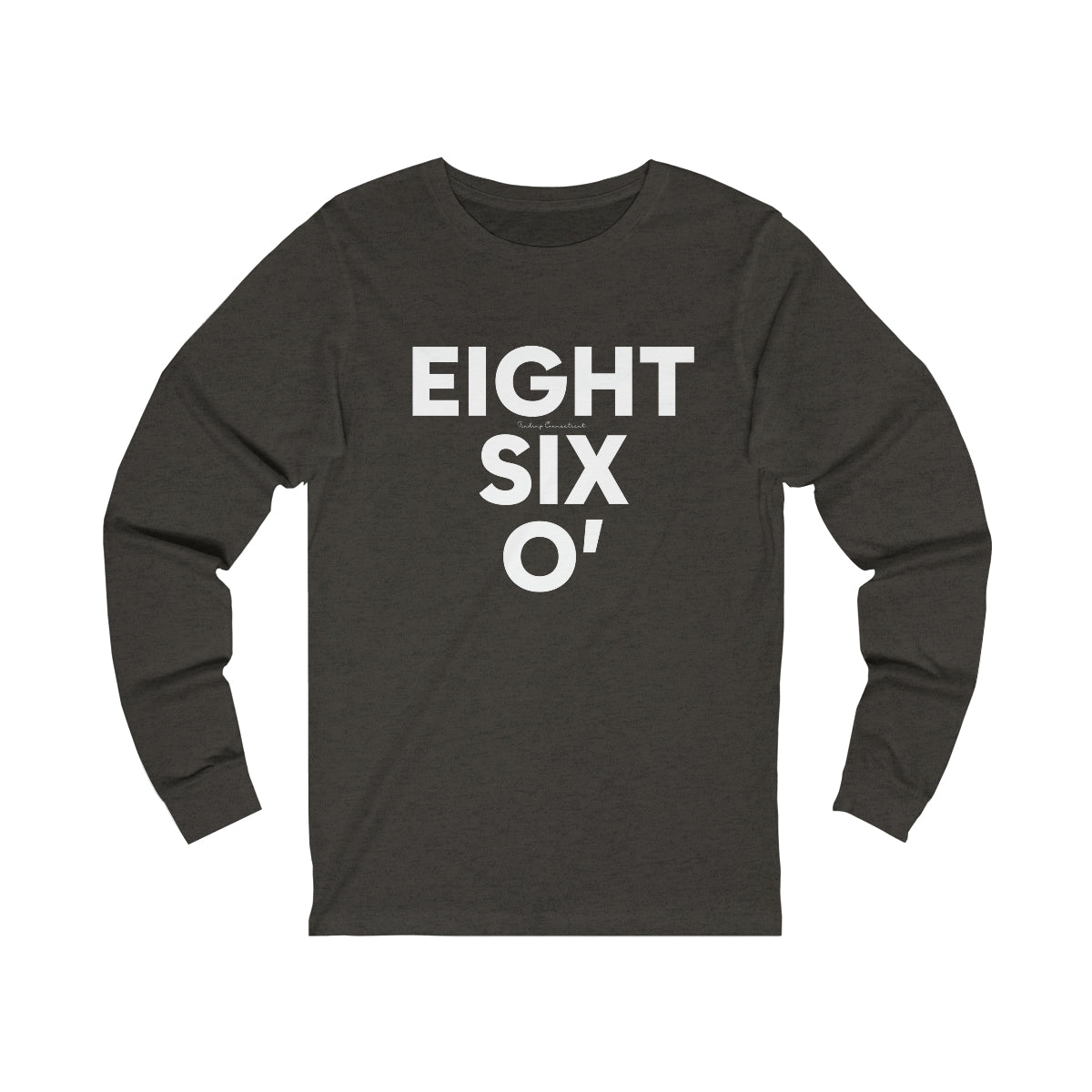 eight six oh / 860 / ct / connecticut long sleeve tee shir 
eight six o' 860 // CTlong sleeve t shirt  // finding connecticut