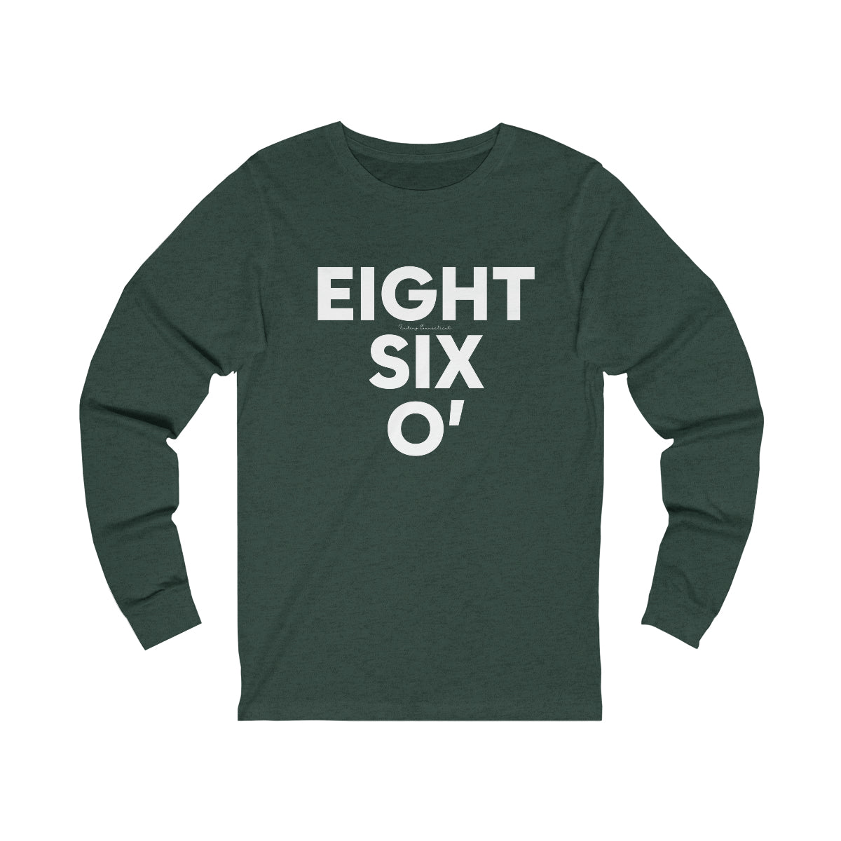 eight six oh / 860. ct / connectiucut long sleeve tee shirt 
eight six o' 860 // CTlong sleeve t shirt  // finding connecticut