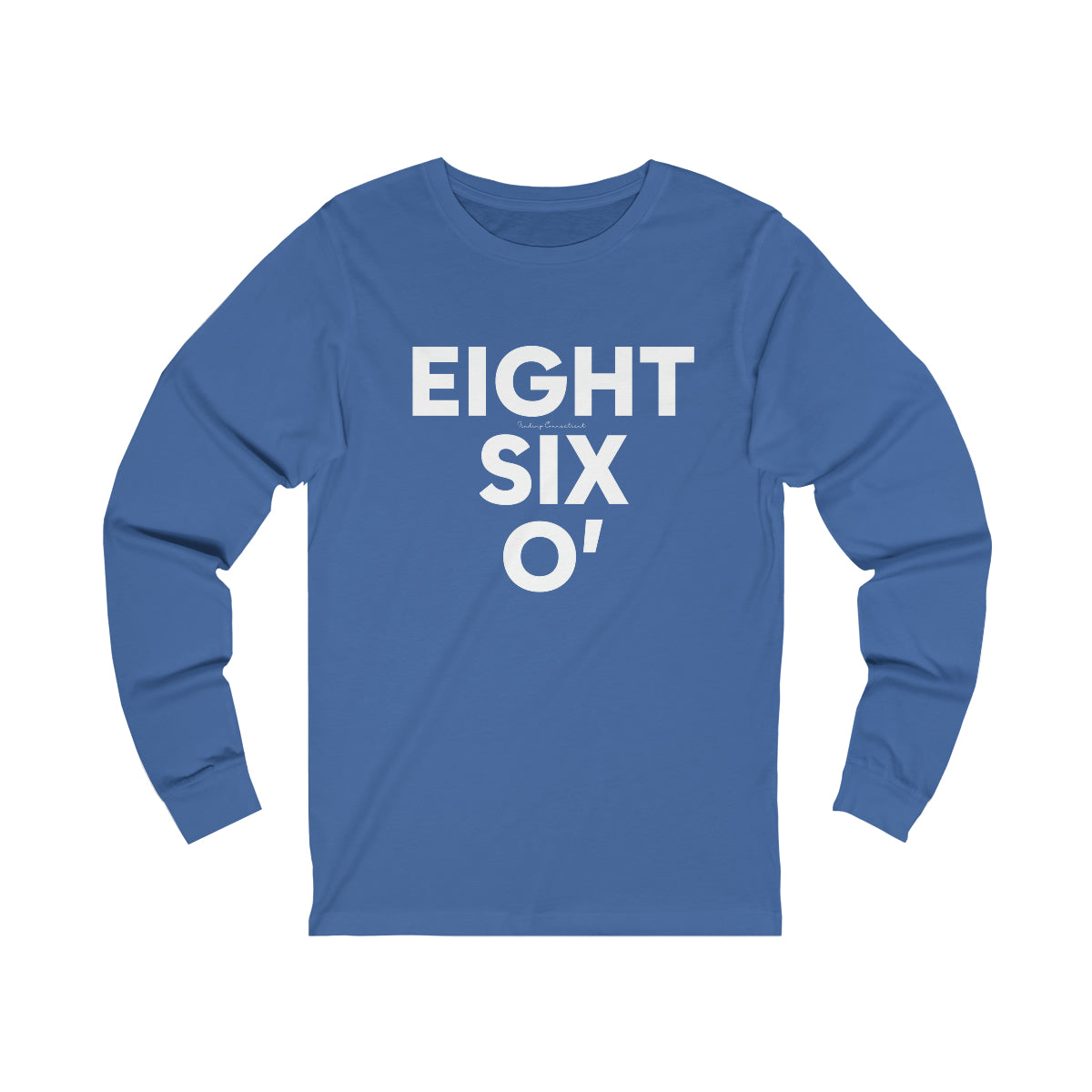 connecticut long sleeve tee shirt 
eight six o' 860 // CTlong sleeve t shirt  // finding connecticut