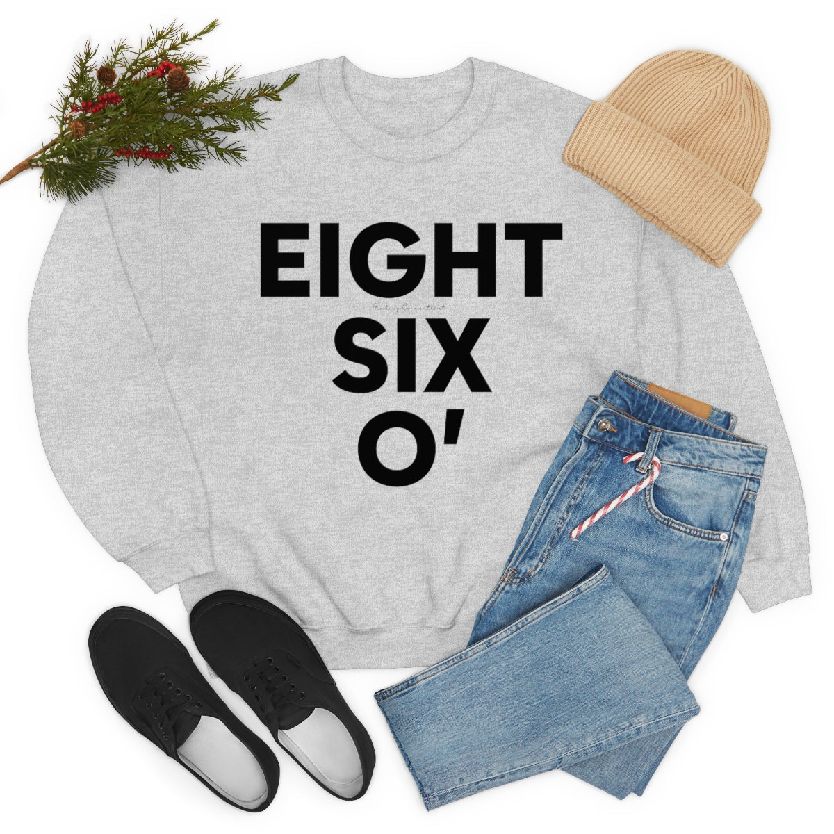 eight six o' 860 // connecticut unisex sweatshirt // finding connecticut
