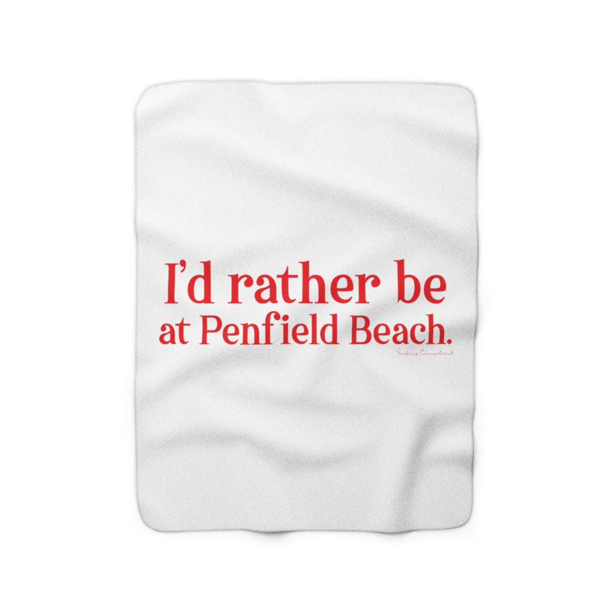 penfield beach fairfield ct / connecticut blanket