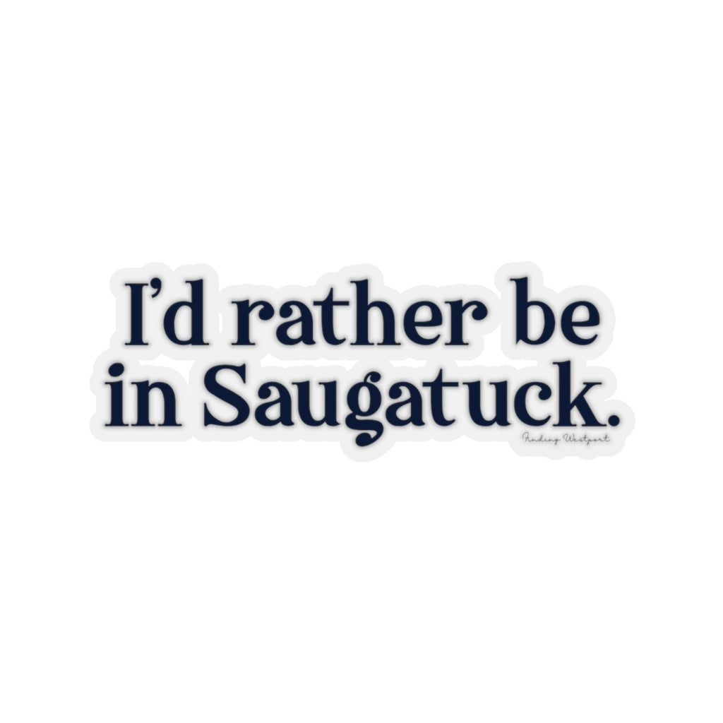 I’d rather be in Westport. 
Proceeds help grow Finding Westport and Finding Connecticut's websites and brands.  Click here to go back to our home page.