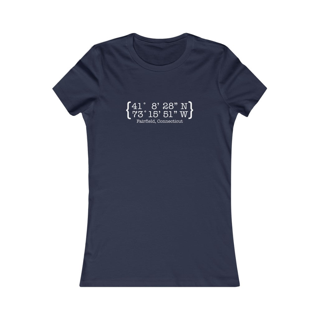 fairfield connecticut women's tee shirt.