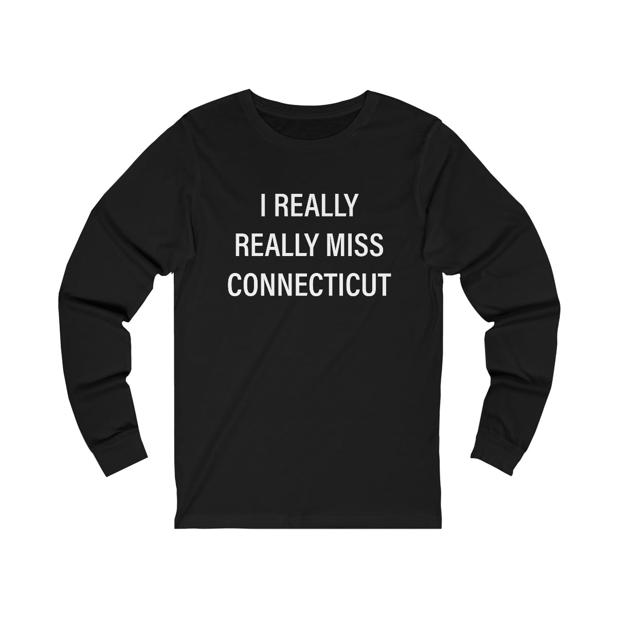 ct / connecticut unisex long sleeve tee shirt