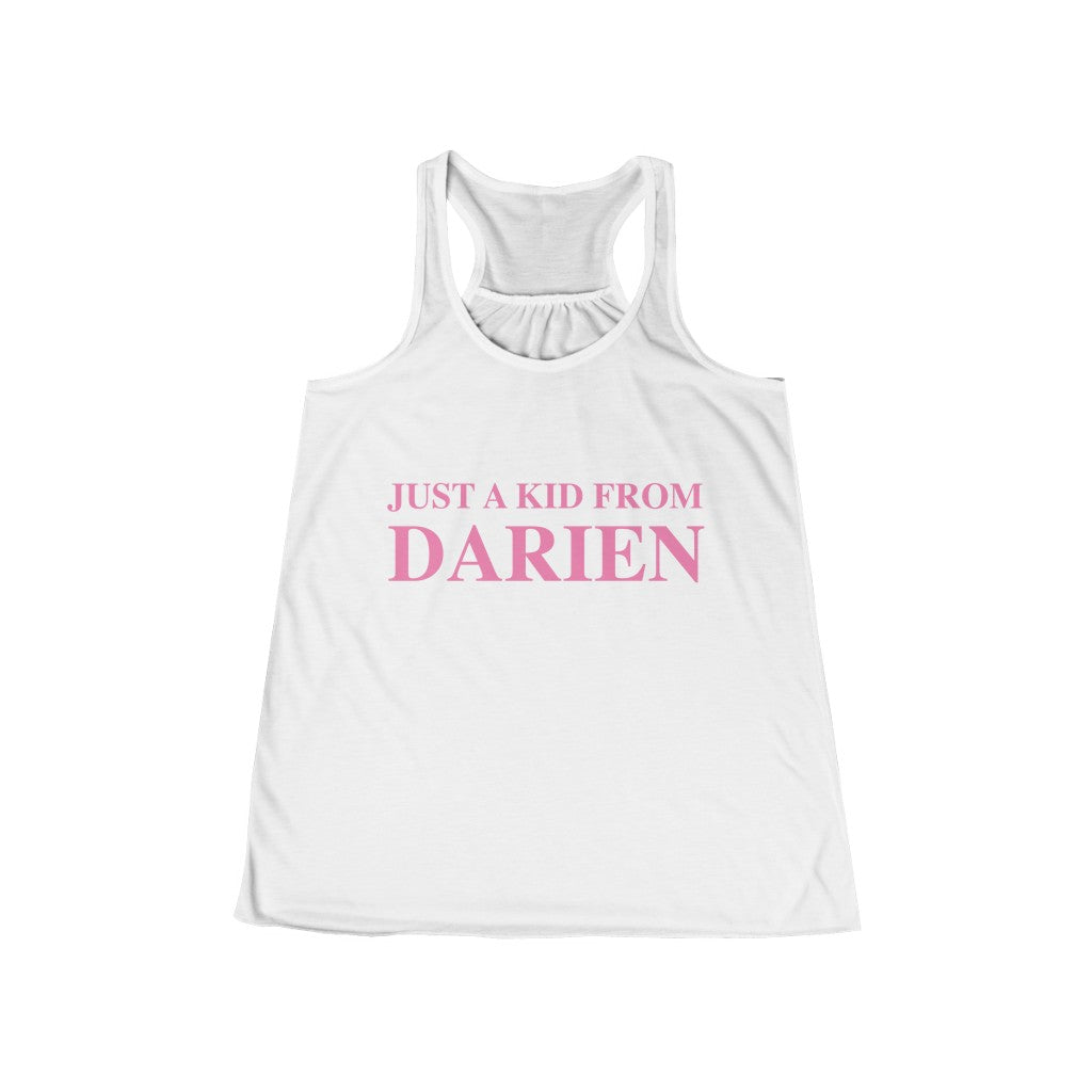 just a kid from darien tank top