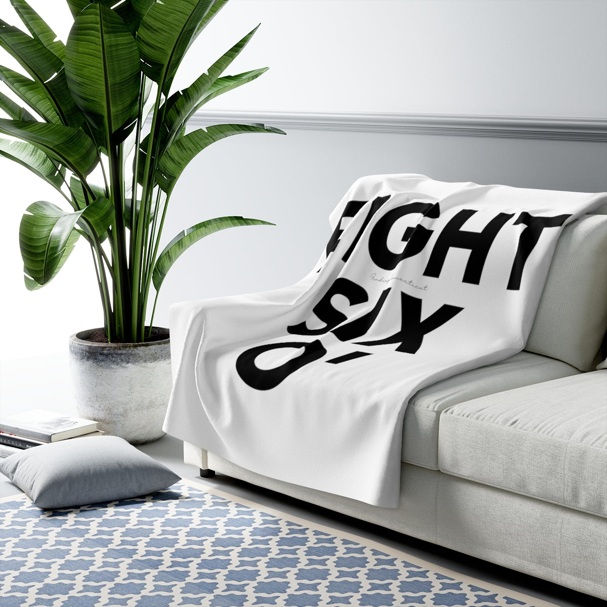 Eight Six O' Sherpa Fleece Blanket