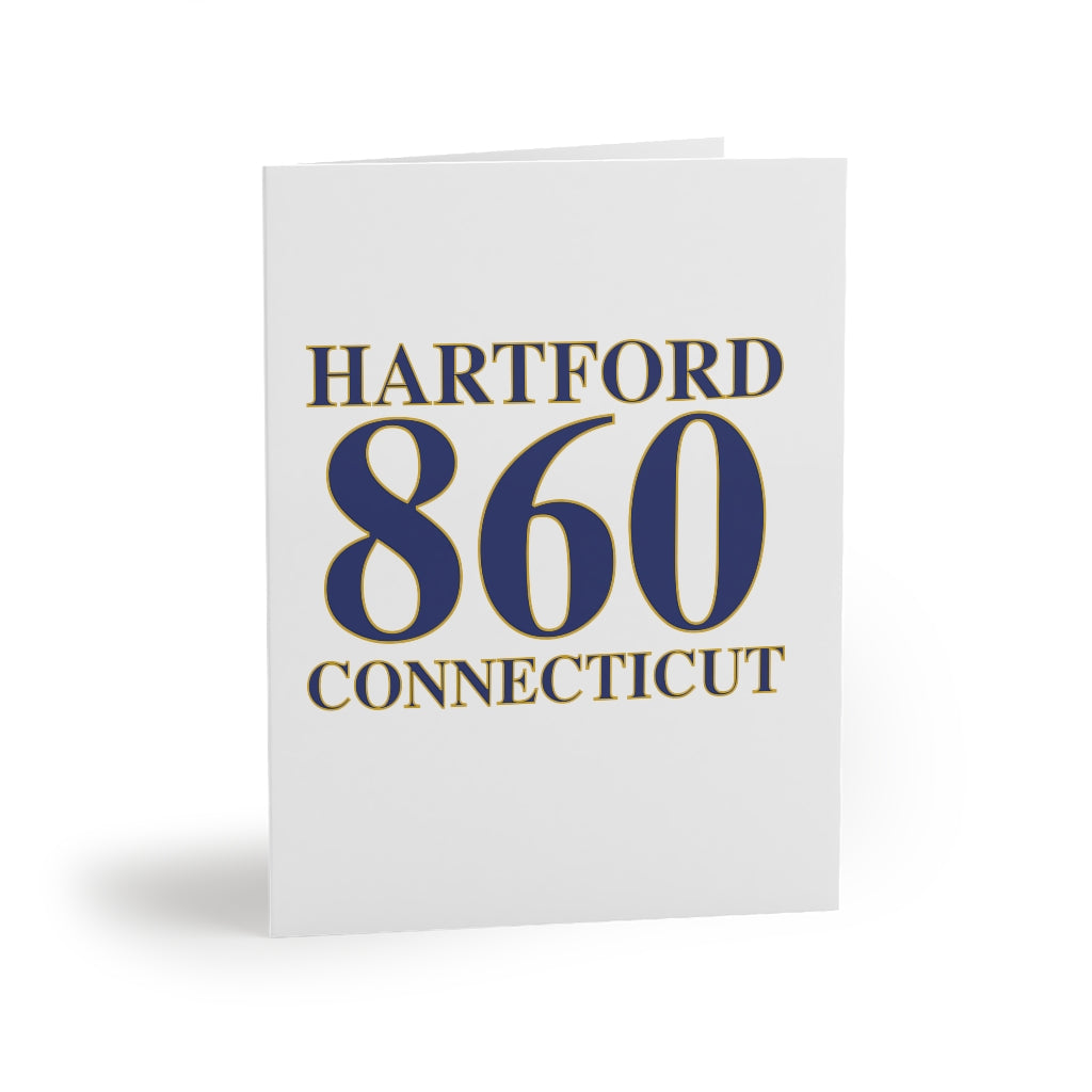 Hartford 860 Connecticut Greeting Cards 860 Hartford Collection. Inspired by the Connecticut flag and the 860! Show off for your pride for Connecticut and Hartford! Proceeds of this collection go to help build Finding Connecticut’s website and brand. • Free USA shipping Click here to go to our home page
