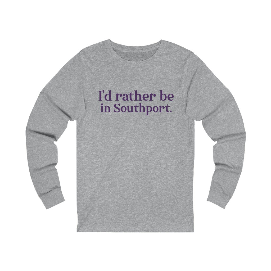I’d rather be in Southport. Southport, Connecticut tee shirts, hoodies sweatshirts, mugs and other apparel, home gifts and souvenirs. Proceeds of this collections goes to help Finding Fairfield and Finding Connecticut’s brand. Free USA shipping