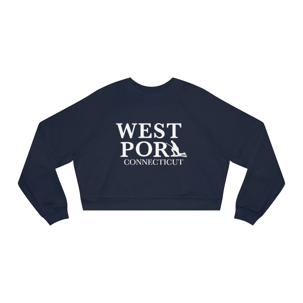 Westport Connecticut Women's Cropped Fleece Pullover