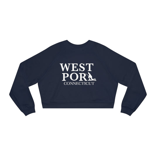 Westport Connecticut Women's Cropped Fleece Pullover
