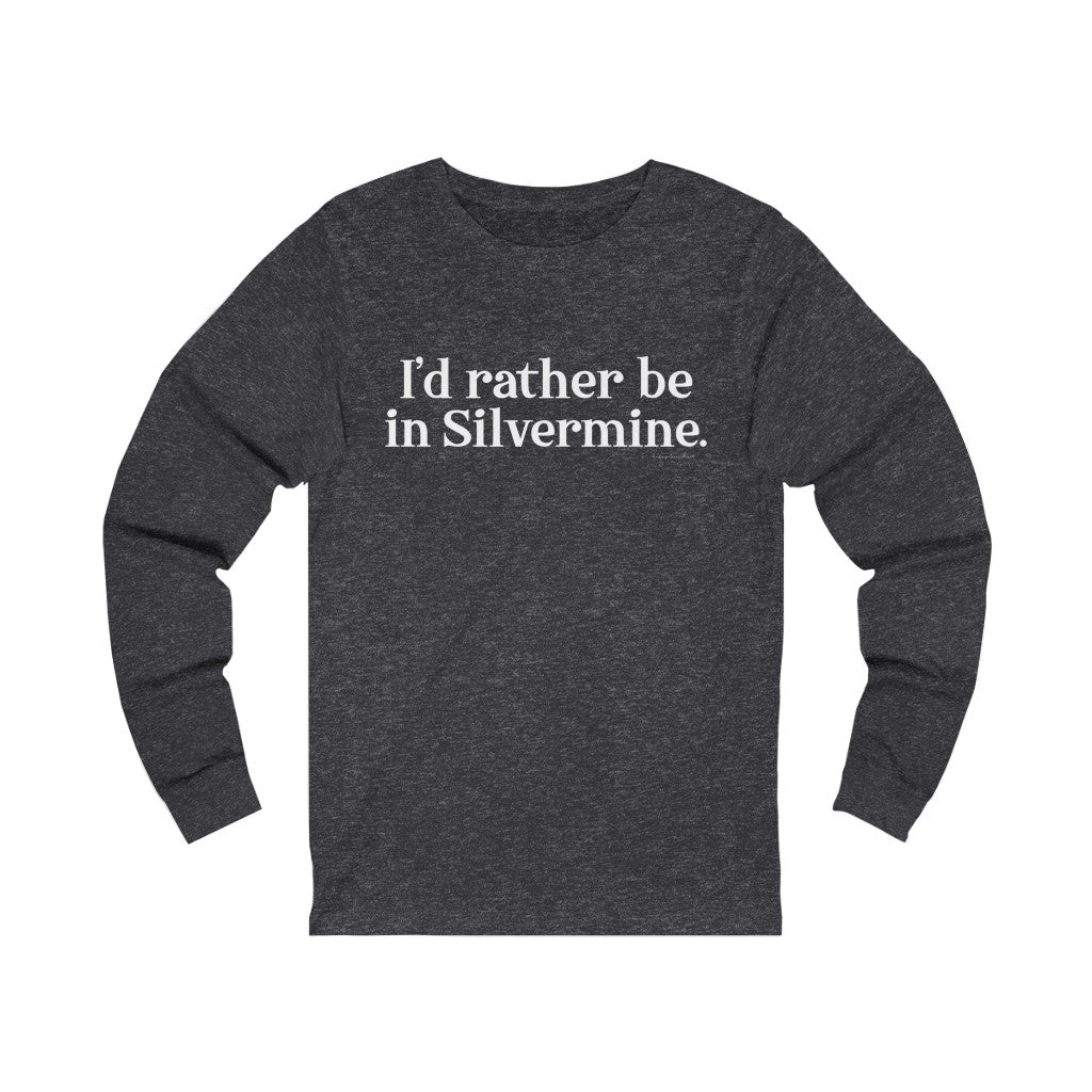 I'd rather be in Silvermine.   I’d rather be  in Rowayton  Norwalk Connecticut tee shirts, hoodies sweatshirts, mugs and other apparel, home gifts and souvenirs. Proceeds of this collections goes to help Finding Norwalk and Finding Connecticut’s brand. Free USA shipping