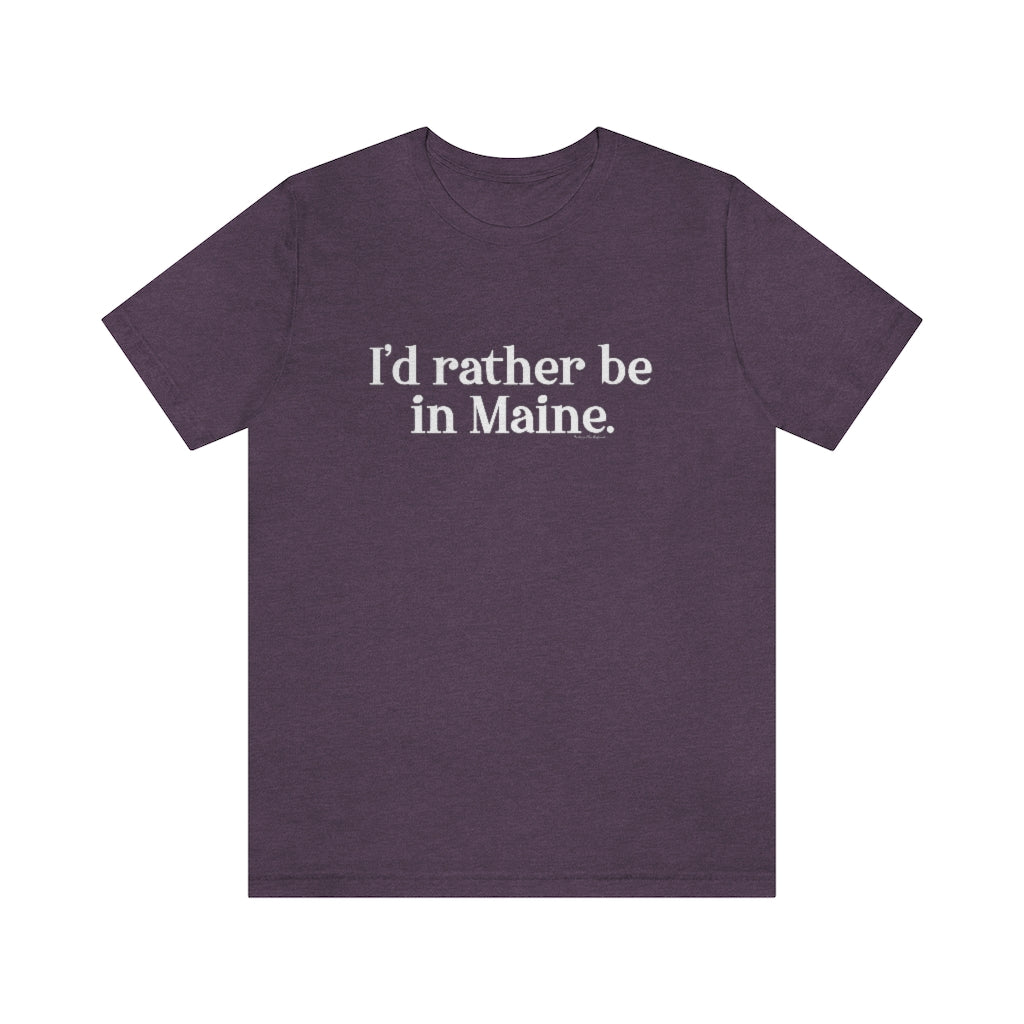 I'd rather be in Maine travel mug, hoodies, sweatshirts, shirts, home gifts and apparel. Unless noted proceeds go to help grow Finding New England brand. Free shipping on all products.