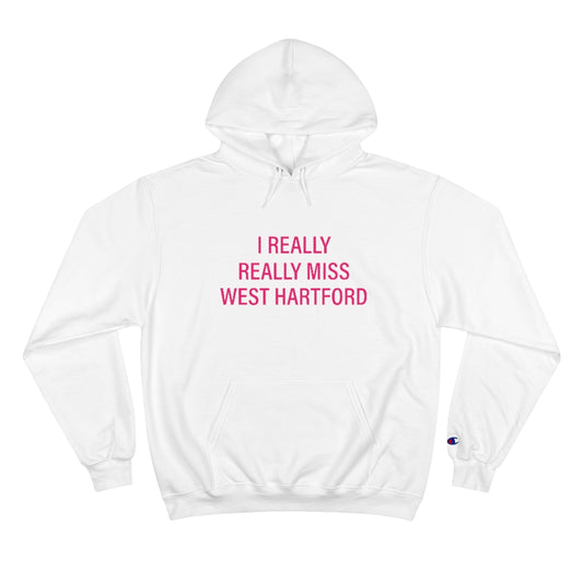 west hartford hoodie. I really really miss West Hartford hoodies.  West Hartford Connecticut tee shirts, hoodies sweatshirts, mugs, and other apparel, home gifts, and souvenirs. Proceeds of this collection go to help Finding Connecticut’s brand. Free USA shipping. 
i really really miss west hartford // west hartford connectcut champion unisex hoodie sweatshirt // finding connecticut