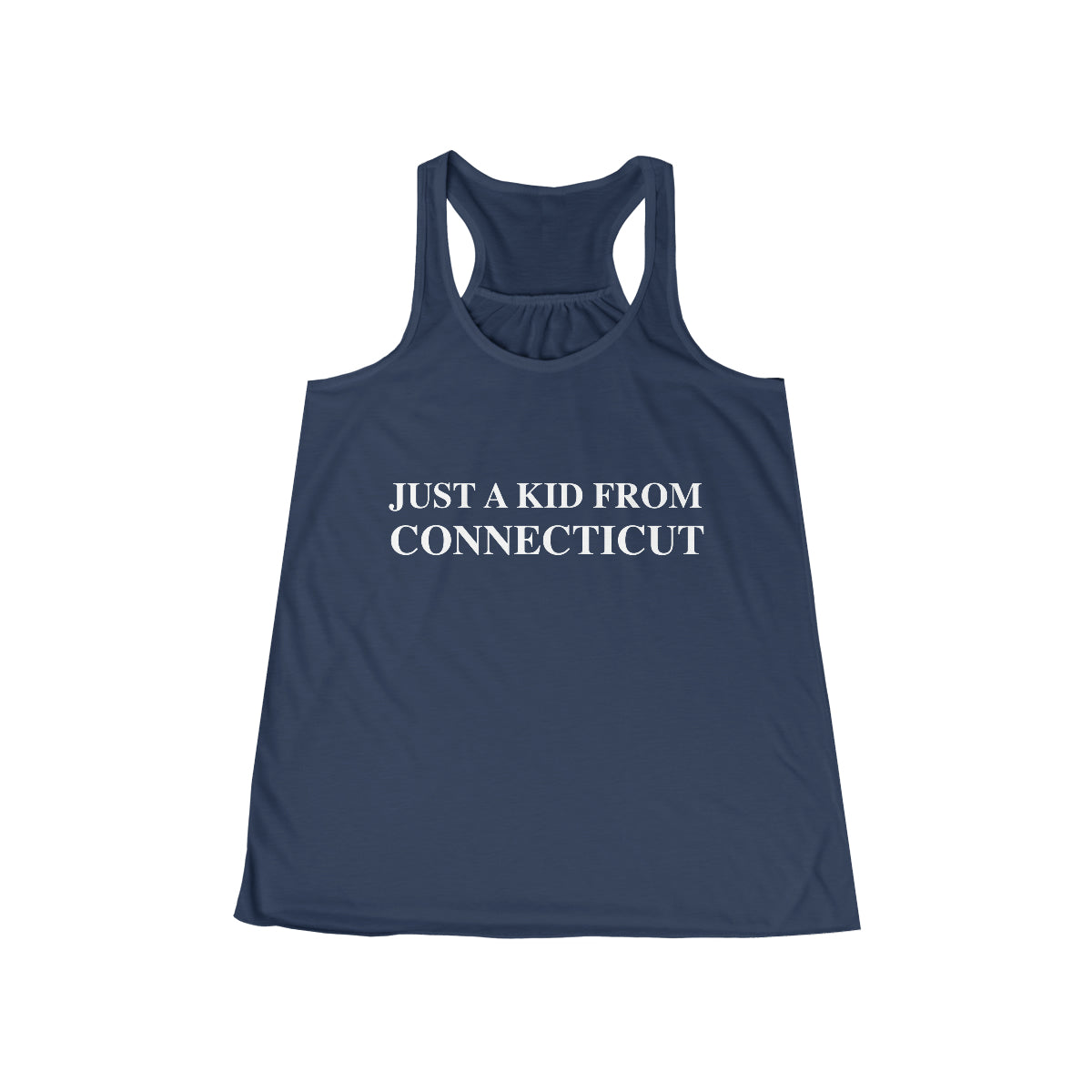 ct / connecticut tank top shirt
just a kid from connecticut // CT womens flowy tank top shirt // finding conencticut