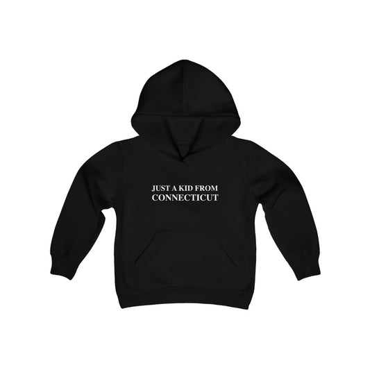 Just a kid from Connecticut Youth hoodie
just a kid from connecticut // CT youth hoodie sweatshirt // finding connecticut
