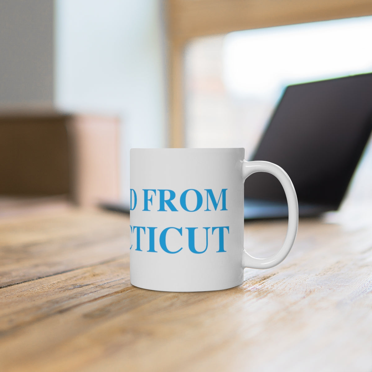 just a kid from connecticut // connecticut mug  // finding connecticut