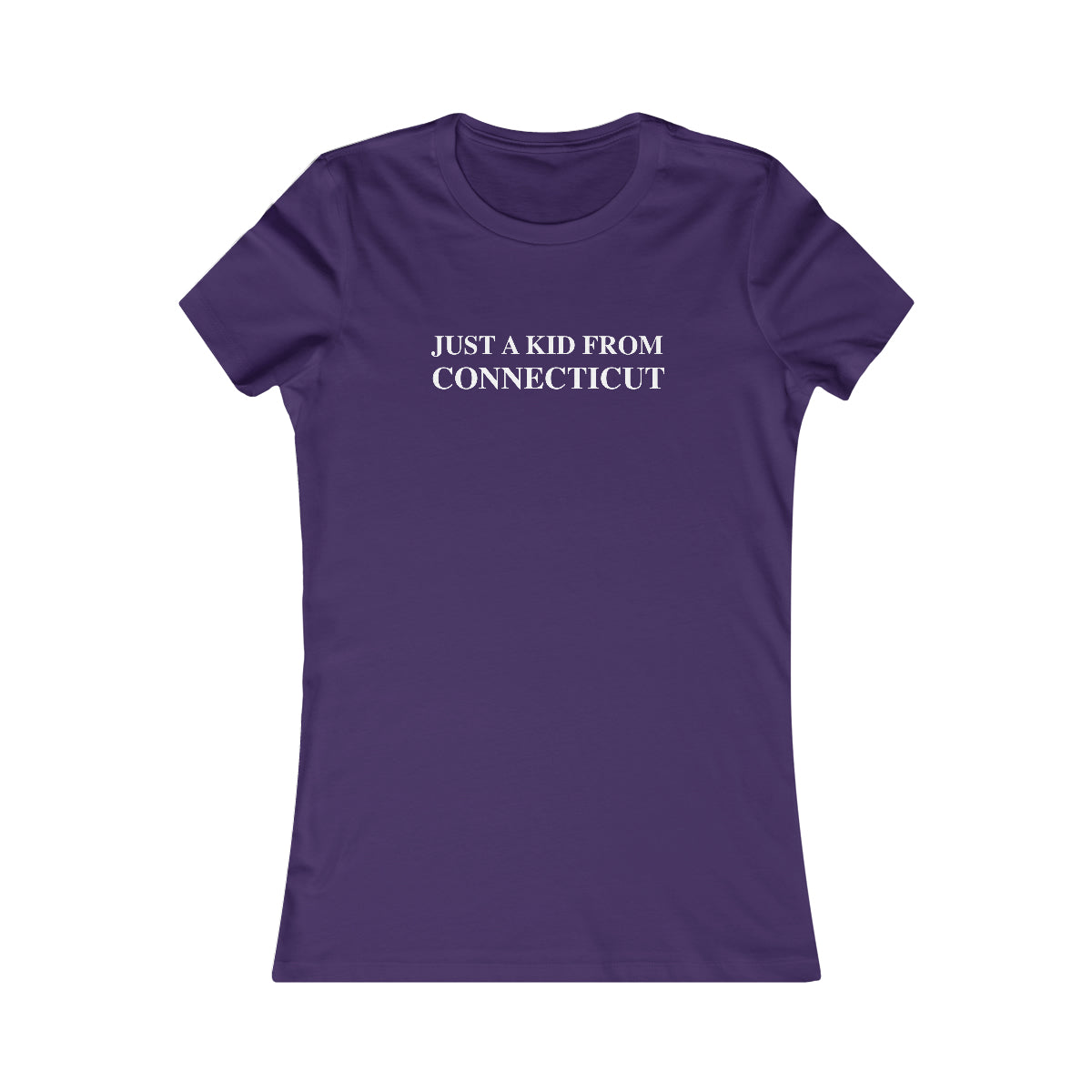 ct / connecticut womens tee shirt
just a kid from connecticut // connecticut womens t shirt // finding connecticut