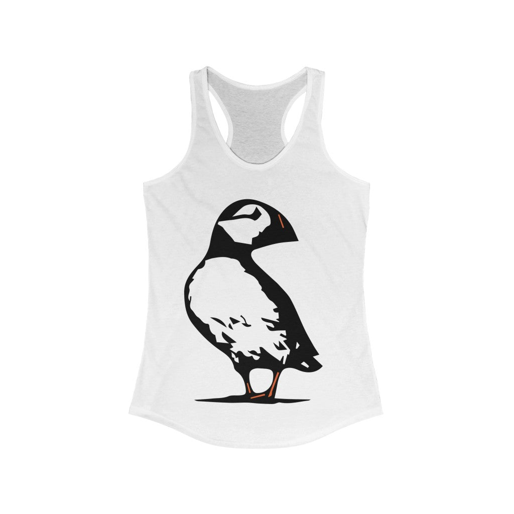 Puffin Looking Back. Do you love Atlantic Puffin’s? We have plenty Puffin products including tee shirts, sweatshirts, mugs, greeting cards, home decor, and more! Free USA shipping on all products.