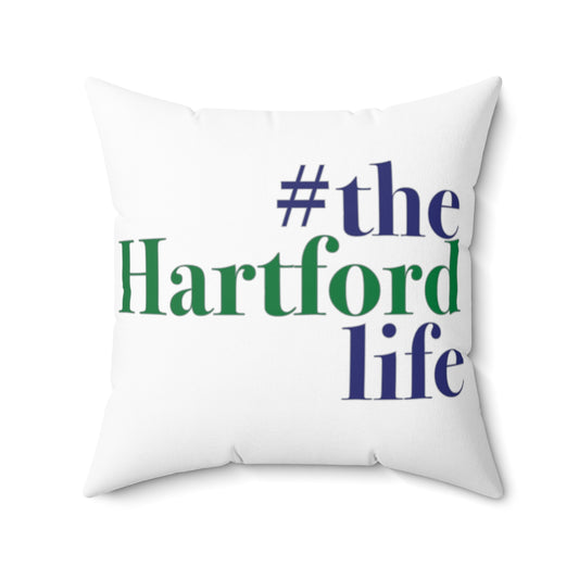 the hartford life// hartford connecticut pillow // finding connecticut