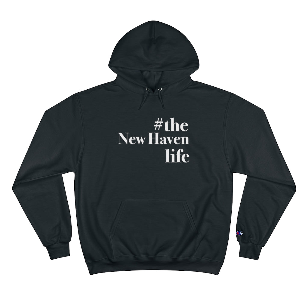#thenewhavenlife Champion Hoodie Free USA shipping Proceeds help grow Finding Connecticut's website and brand. Click here to go to our home page