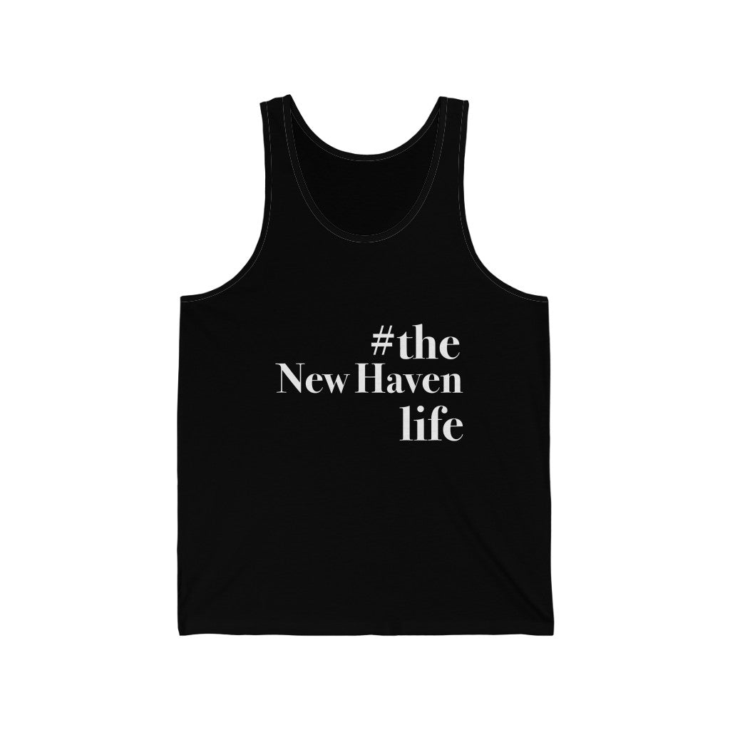 #thenewhavenlife Unisex Jersey Tank Free USA shipping Proceeds help grow Finding Connecticut's website and brand. Click here to go to our home page