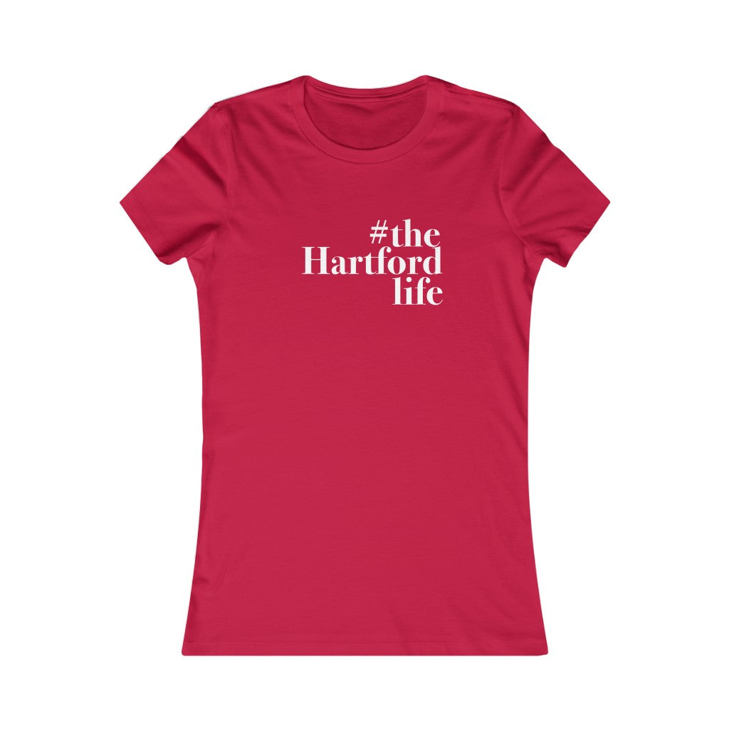 #thehartfordlife Women's Favorite Tee Proceeds help grow Finding Connecticut's website and brand. Click here to go back to our home page.