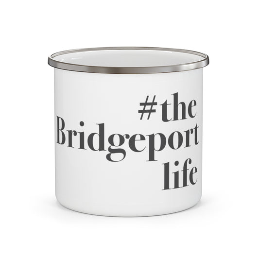 #thebridgeportlife camping mug // bridgeport ct • Finding Connecticut