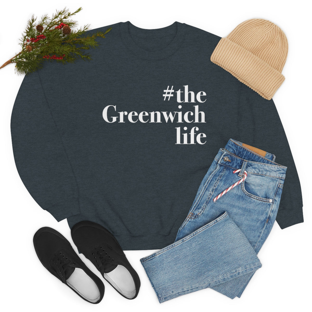 #thegreenwichlife // greenwich ct unisex sweatshirt // finding connecticut