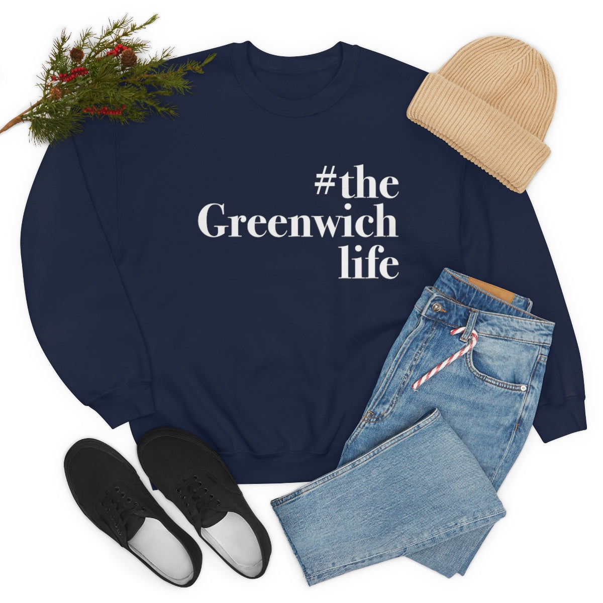#thegreenwichlife // greenwich ct unisex sweatshirt // finding connecticut