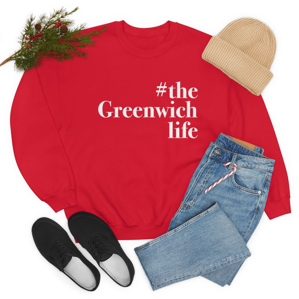 #thegreenwichlife // greenwich ct unisex sweatshirt // finding connecticut